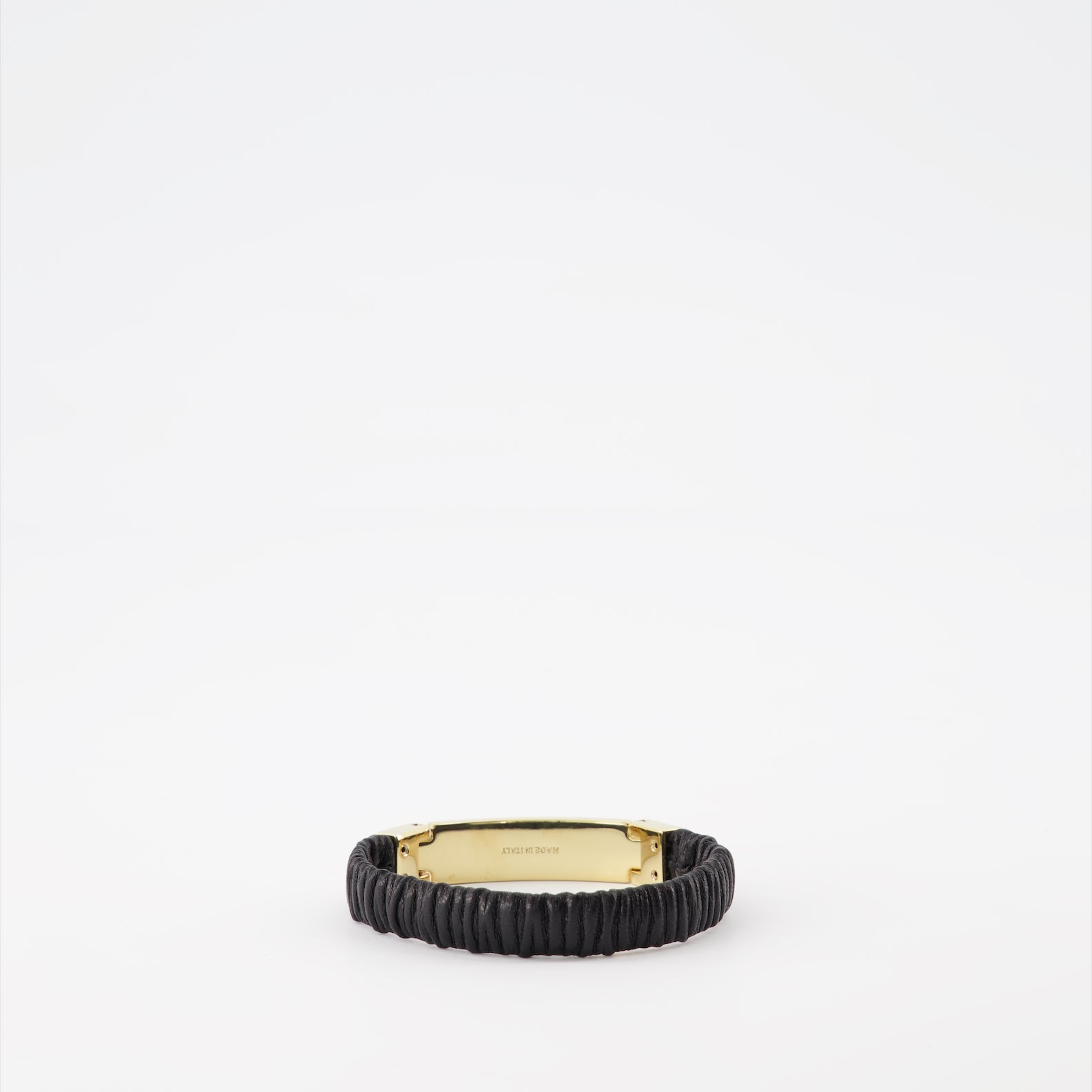Jewelry Leather bracelet Miu Miu Black Women