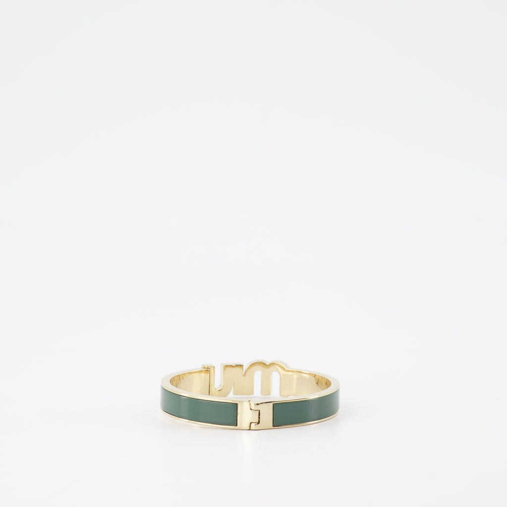 Bracelet en métal vert