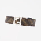 Bijoux Bracelet FF Fendi Marron Homme