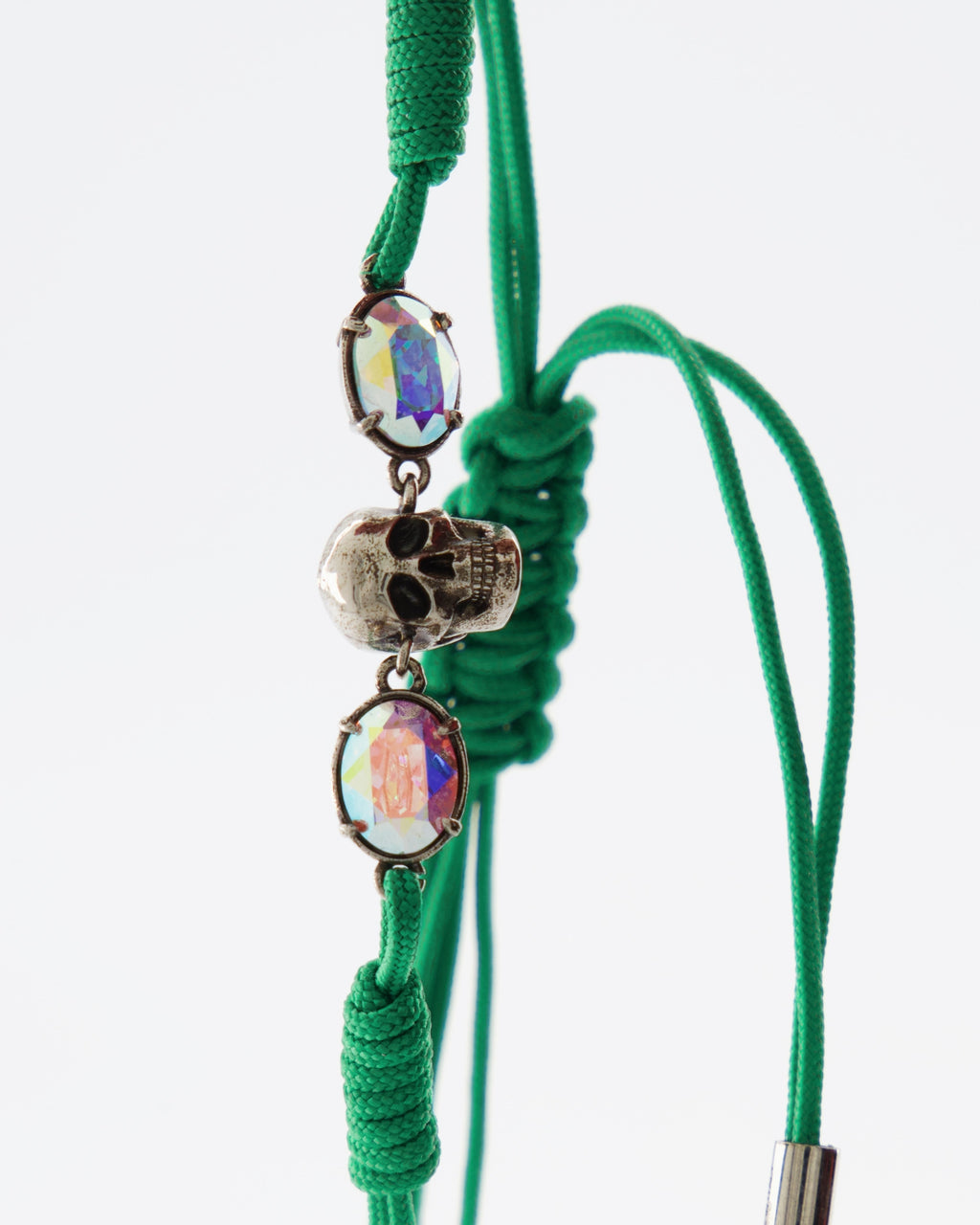 Joias Bracelet Skull Alexander McQueen Verde Femme