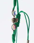 Joias Bracelet Skull Alexander McQueen Verde Femme