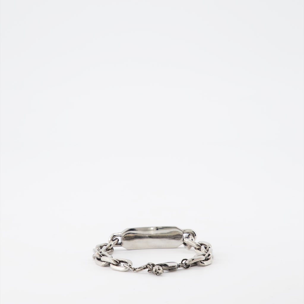Joias Bracelet Graffiti Alexander McQueen Prata Homme