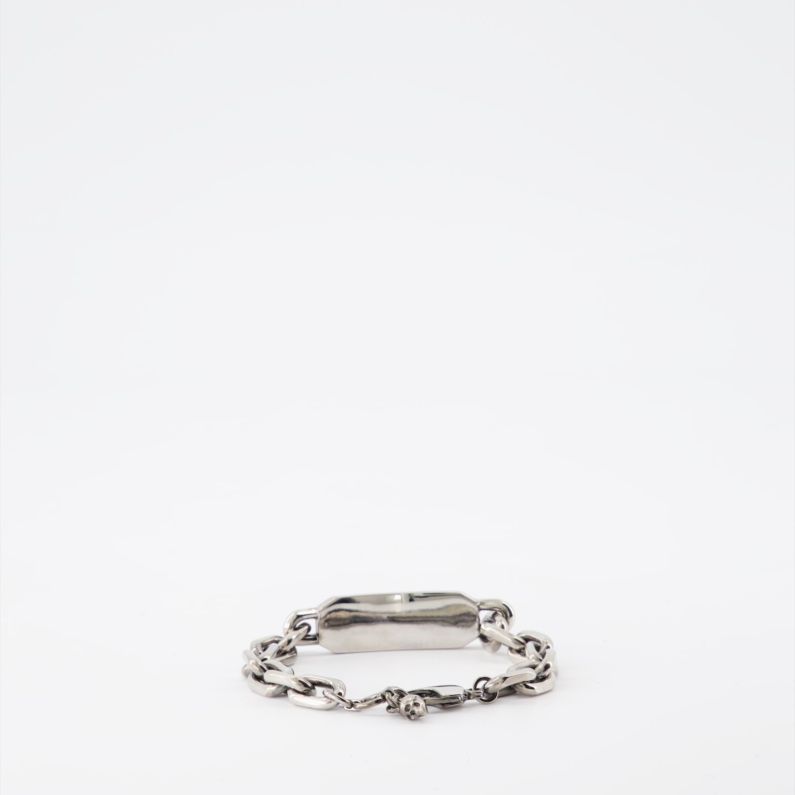 Joias Bracelet Graffiti Alexander McQueen Prata Homme