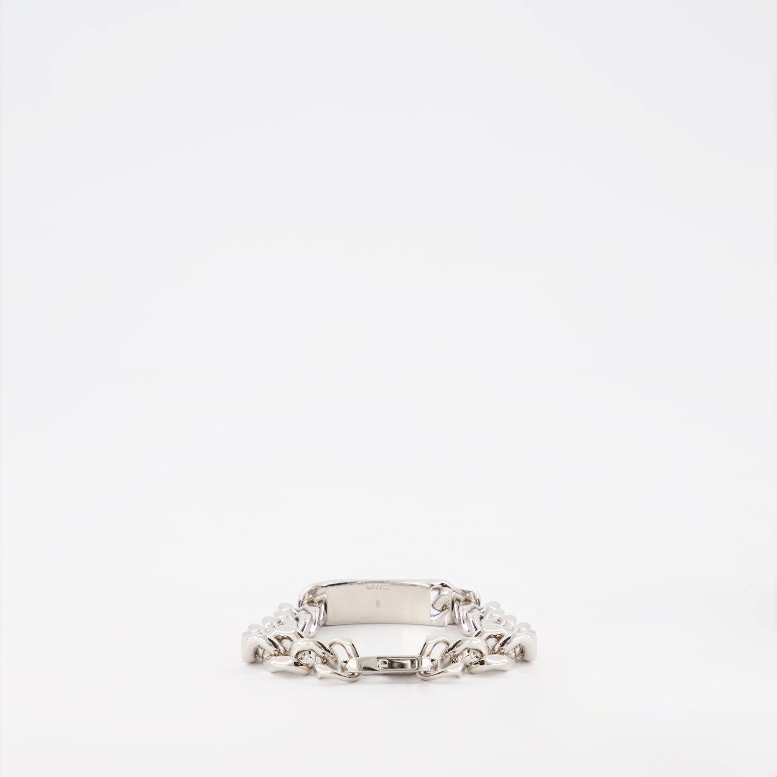 Joyería Gourmette gravée Fendi Plata Homme