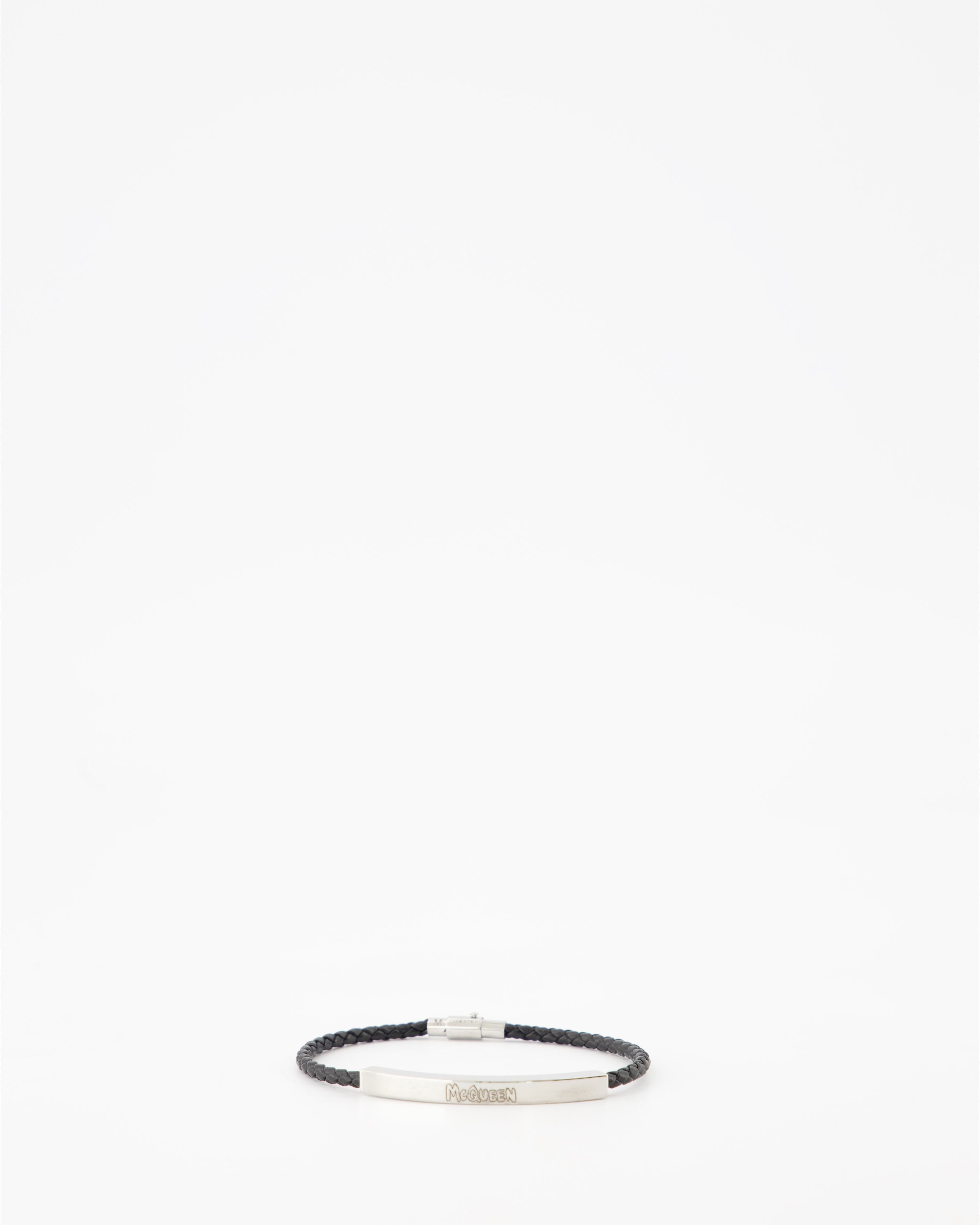 Joias Bracelet Graffiti Alexander McQueen Preto Homme