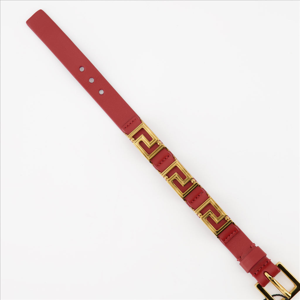Jewelry Greca bracelet Versace Red Women