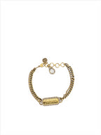 Joias Bracelet McQueen Graffiti Alexander McQueen Ouro Femme