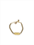 Joias Bracelet McQueen Graffiti Alexander McQueen Ouro Femme