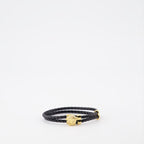 Joias Bracelet Medusa Versace Preto Homme