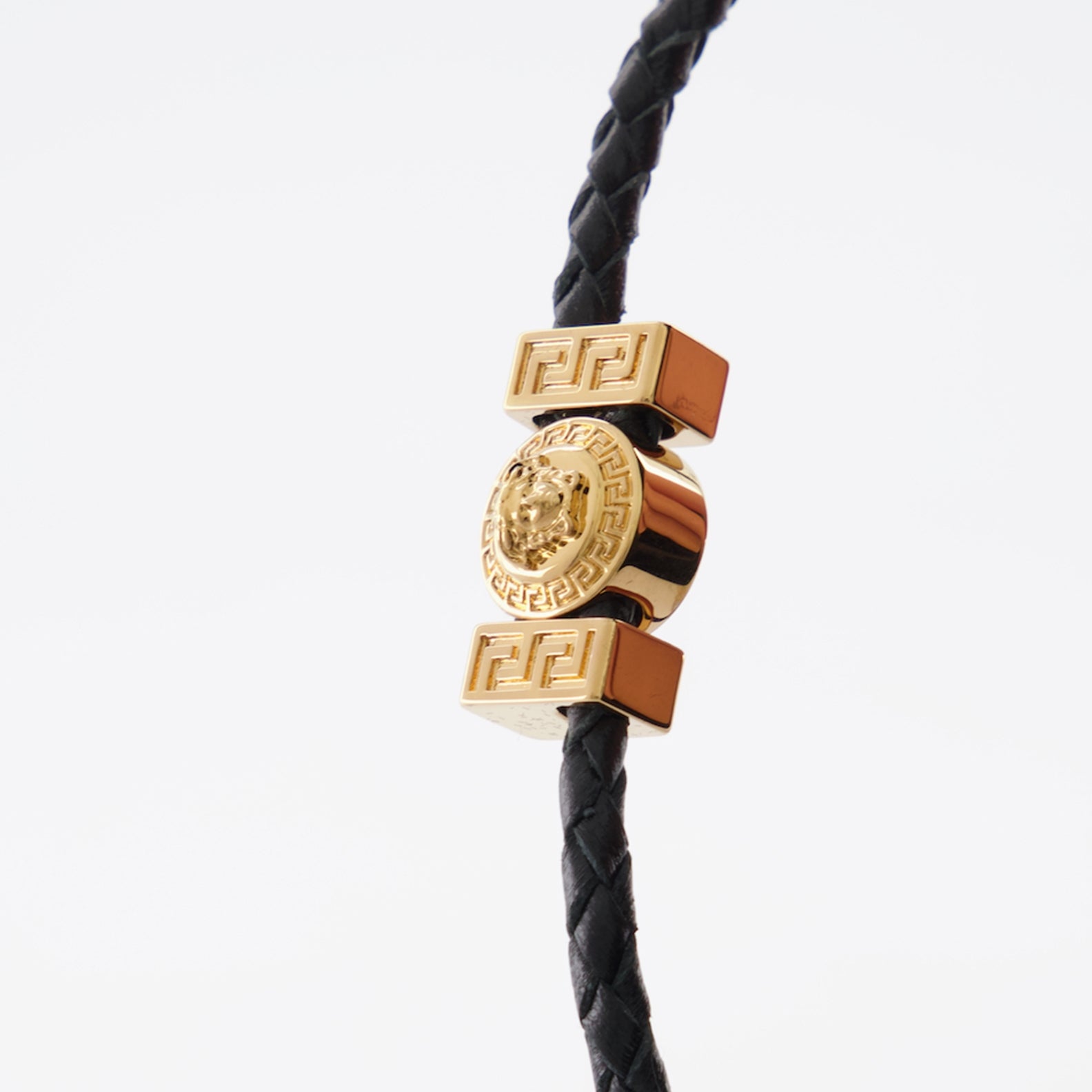 Gioielli Bracelet Medusa Versace Nero Homme
