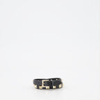Gioielli Bracelet Rockstud double Valentino Garavani Nero Femme