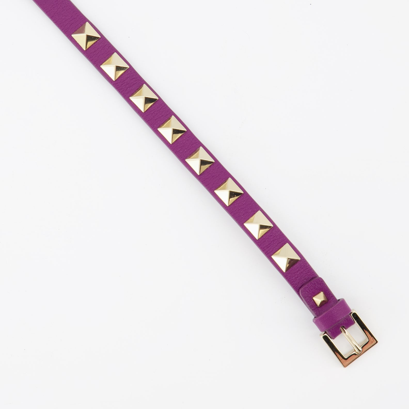 Joias Bracelet Rockstud Valentino Garavani Roxo Femme