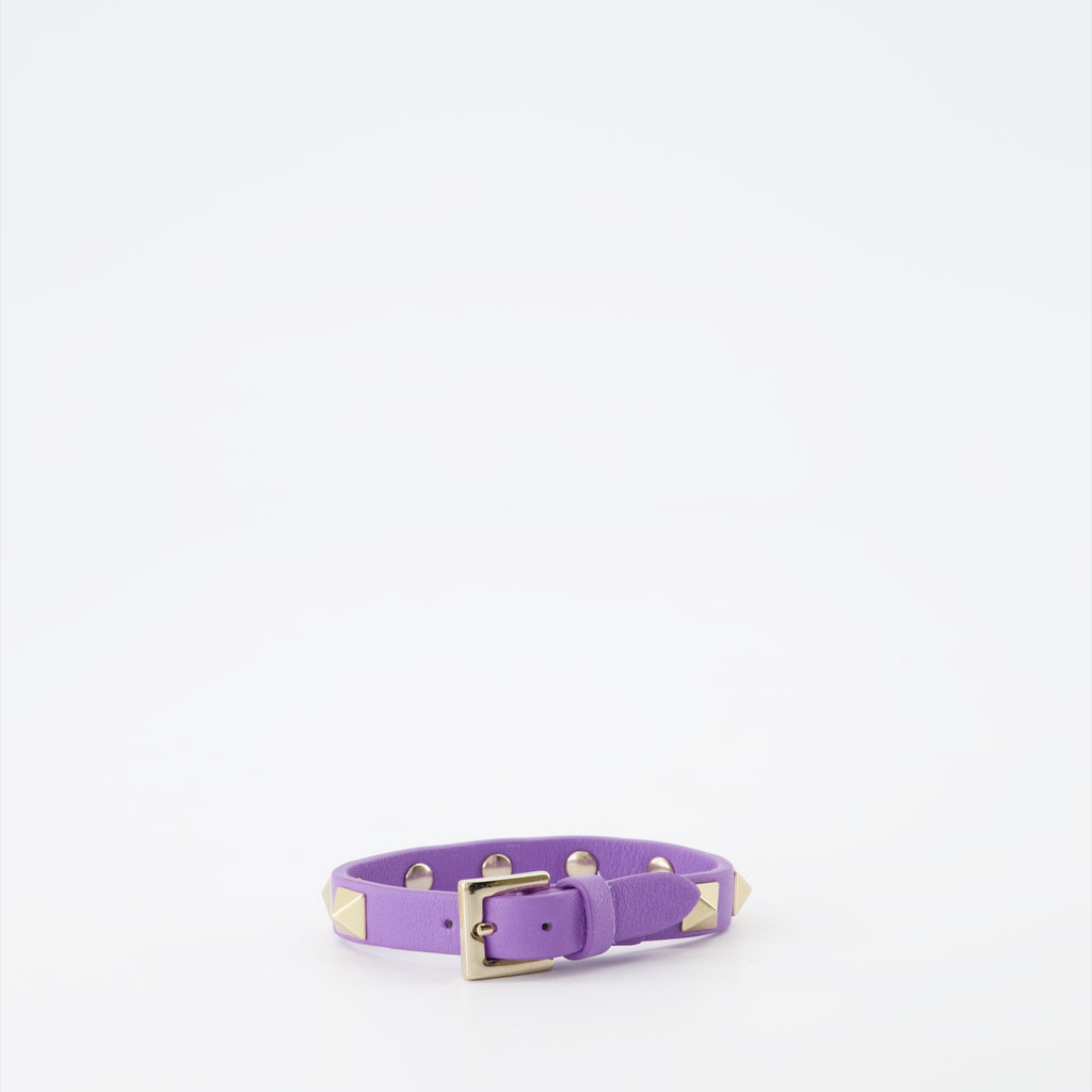 Jewelry Rockstud bracelet Valentino Garavani Purple Women