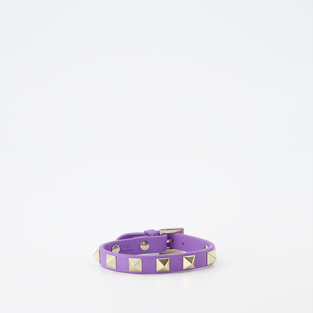 Jewelry Rockstud bracelet Valentino Garavani Purple Women