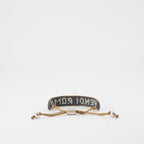 Bracelet Signature en perles bleues