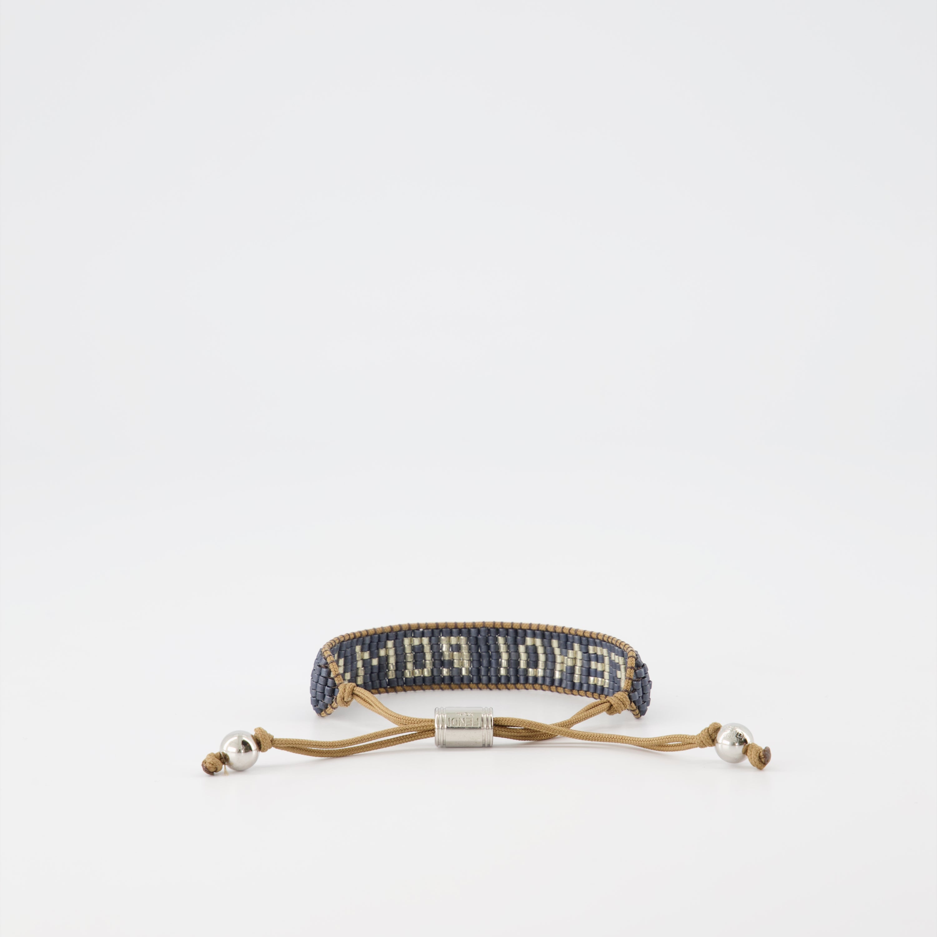 Bracelet Signature en perles bleues