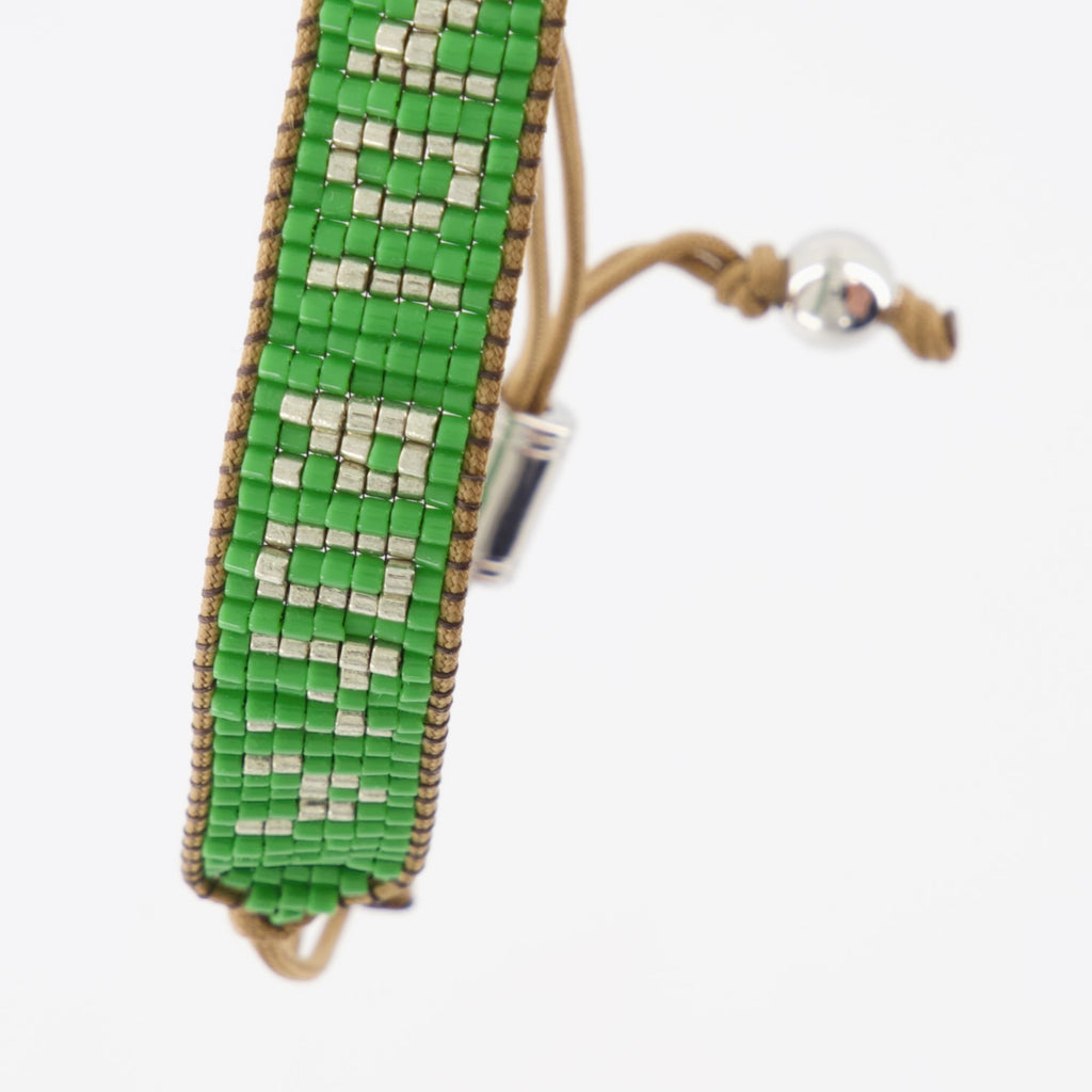 Jewelry Signature Bracelet Fendi Green Man