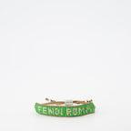 Jewelry Signature Bracelet Fendi Green Man