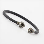 Schmuck Bracelet Skull Alexander McQueen Schwarz Homme