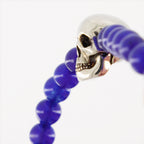 Jewelry Skull Bracelet Alexander McQueen Blue Man