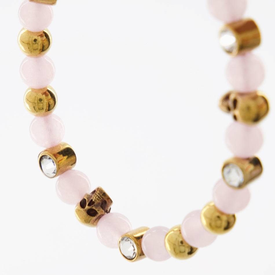 Joias Bracelet Skull Alexander McQueen Ouro Femme