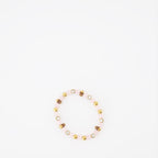 Joias Bracelet Skull Alexander McQueen Ouro Femme