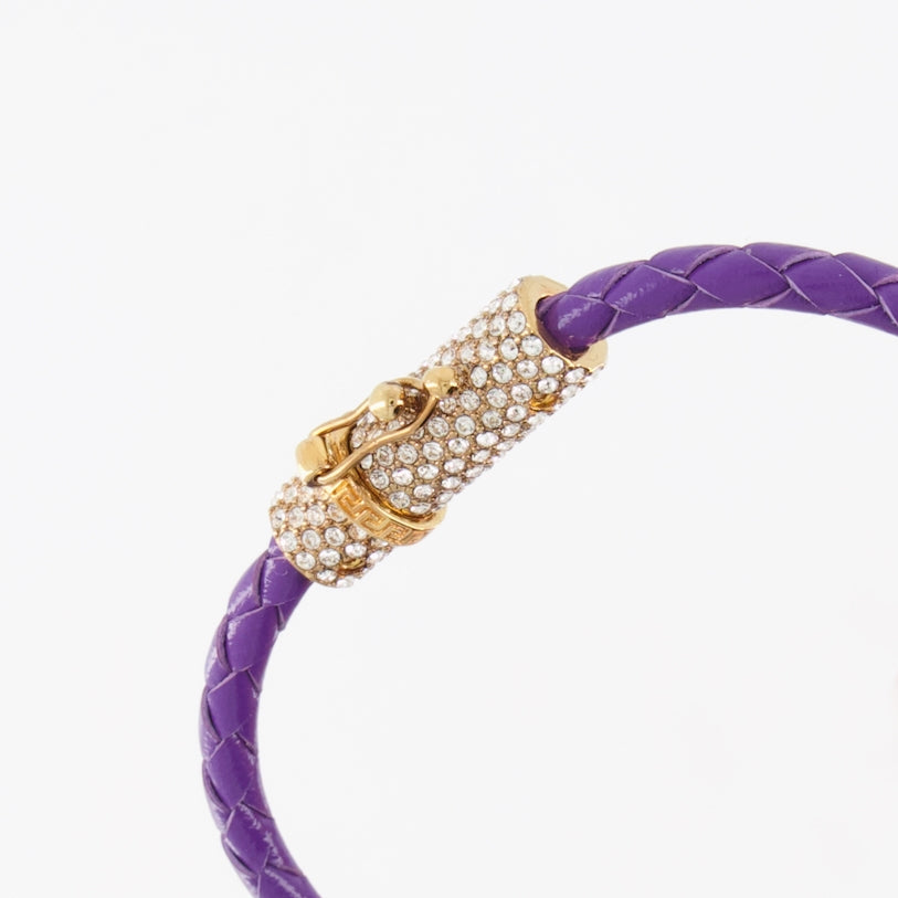 Medusa braided bracelet