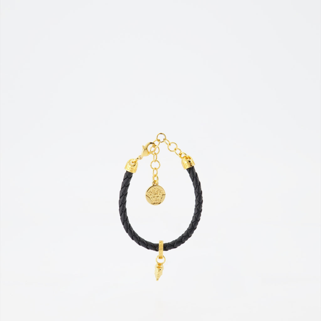 Joias Bracelet tressé Medusa Versace Preto Femme