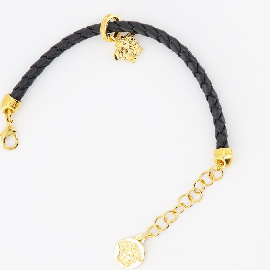 Joias Bracelet tressé Medusa Versace Preto Femme