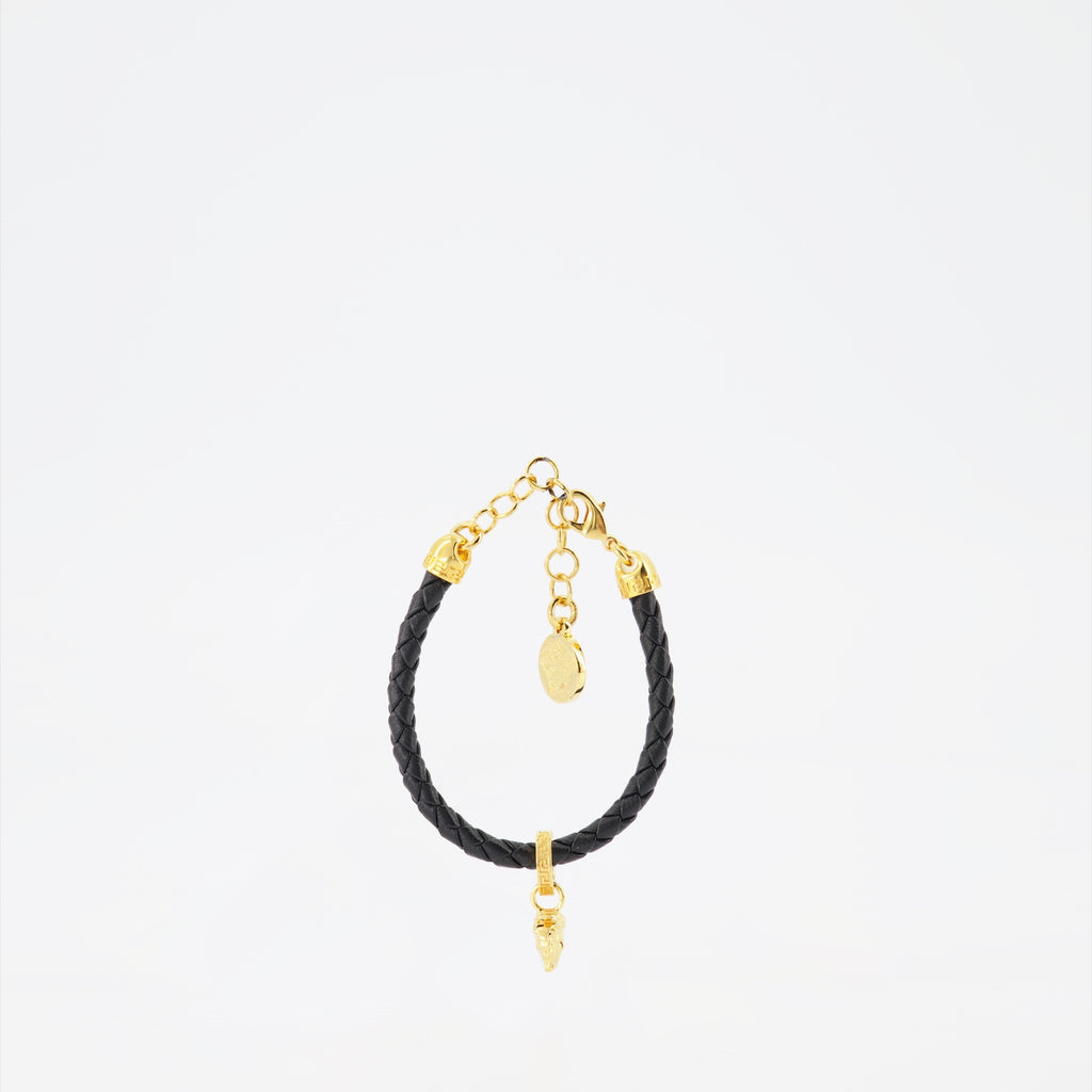 Joias Bracelet tressé Medusa Versace Preto Femme