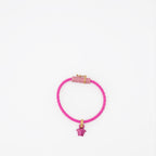 Bijoux Bracelet tressé Medusa Versace Rose Femme