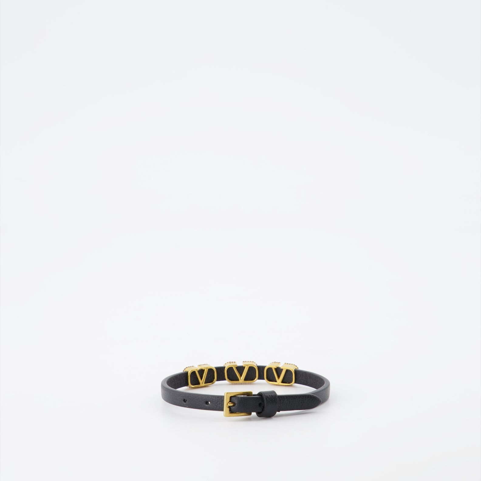 Joias Bracelet VLogo Valentino Garavani Preto Femme