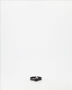 Joias Bracelet VLogo en cuir Valentino Garavani Preto Homme