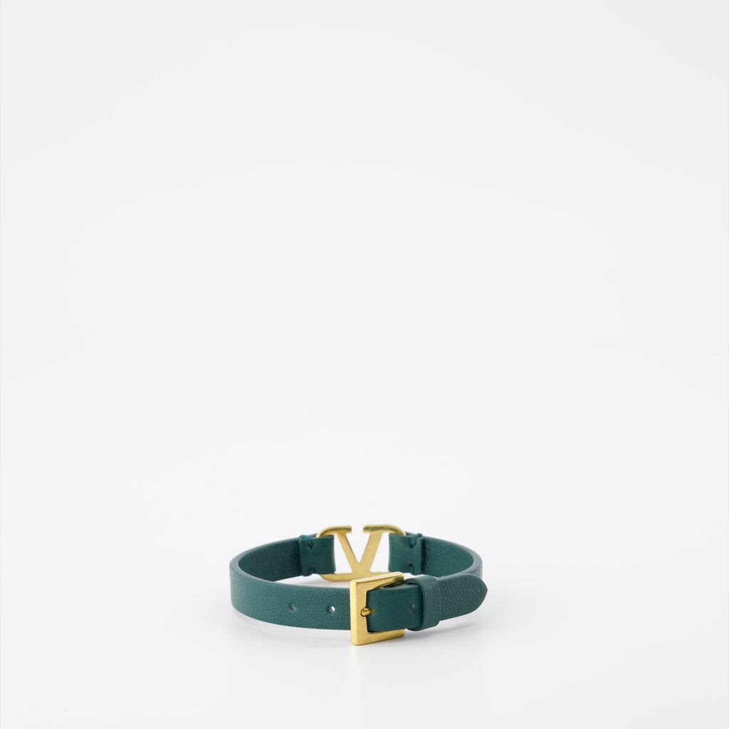 Jewelry VLogo Bracelet Valentino Garavani Green Man