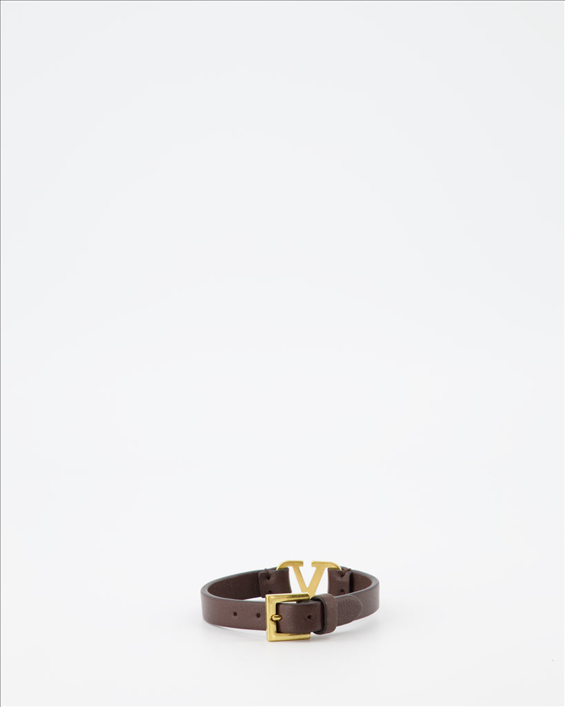 Bijoux Bracelet VLogo Valentino Garavani Marron Femme