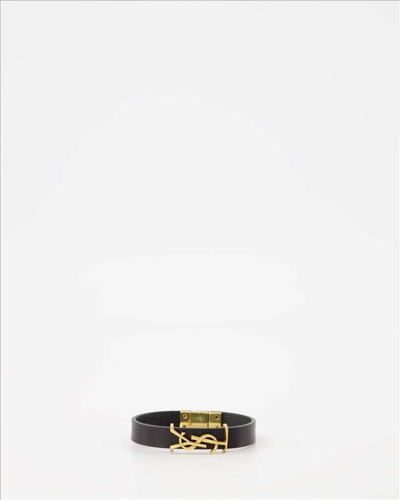 Jewelry YSL Opyum bracelet Saint Laurent Black Man