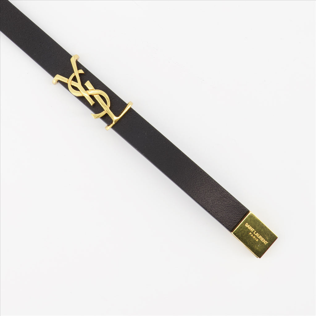 Jewelry YSL Opyum bracelet Saint Laurent Black Man