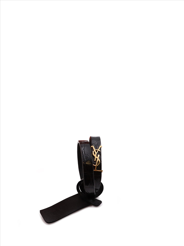 Bijoux Bracelet YSL Opyum Saint Laurent Noir Homme