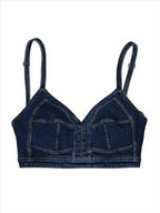 Tops Denim top Alexander McQueen Blue Women