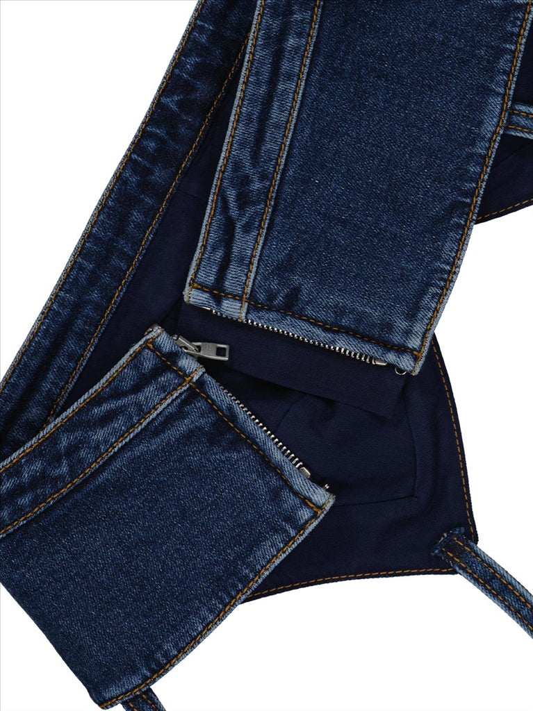 Tops Denim top Alexander McQueen Blue Women