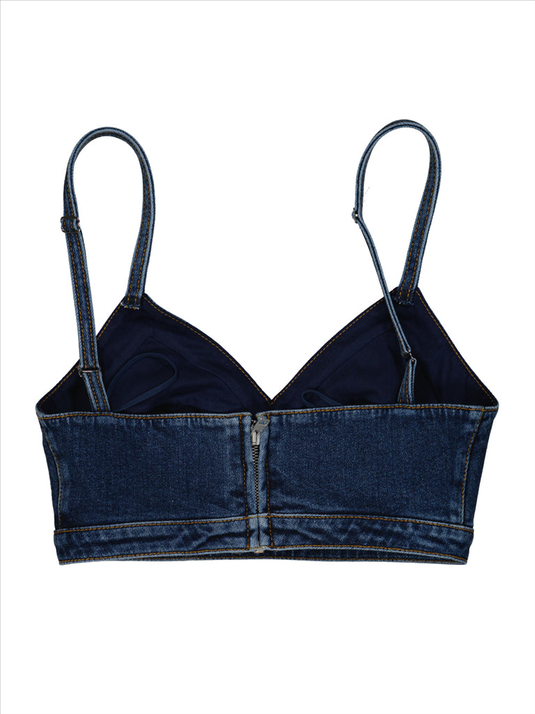 Tops Denim top Alexander McQueen Blue Women