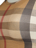 Tops Brassière à carreaux Burberry Marron Femme