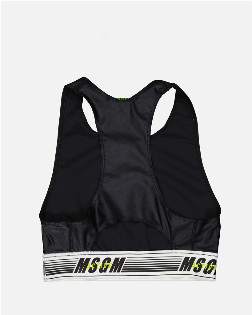 Tops Brassière de sport MSGM Noir Femme