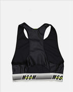Tops Brassière de sport MSGM Noir Femme