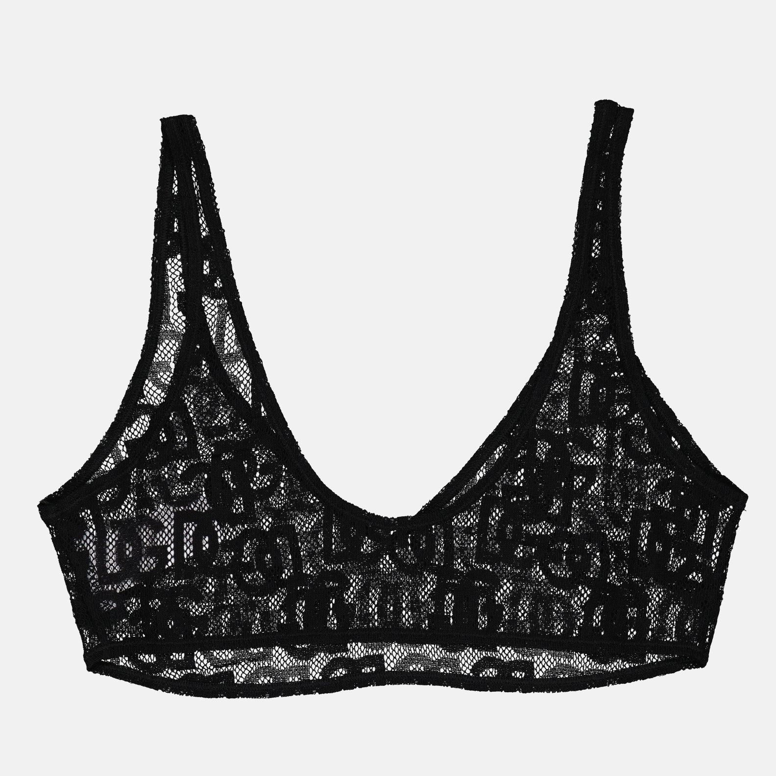 Top Brassière DG Dolce & Gabbana Nero Femme