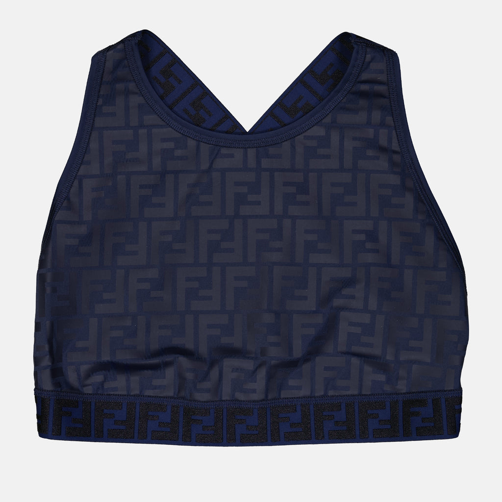 Tops Fendirama bra Fendi Blue Women