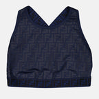 Tops Fendirama bra Fendi Blue Women