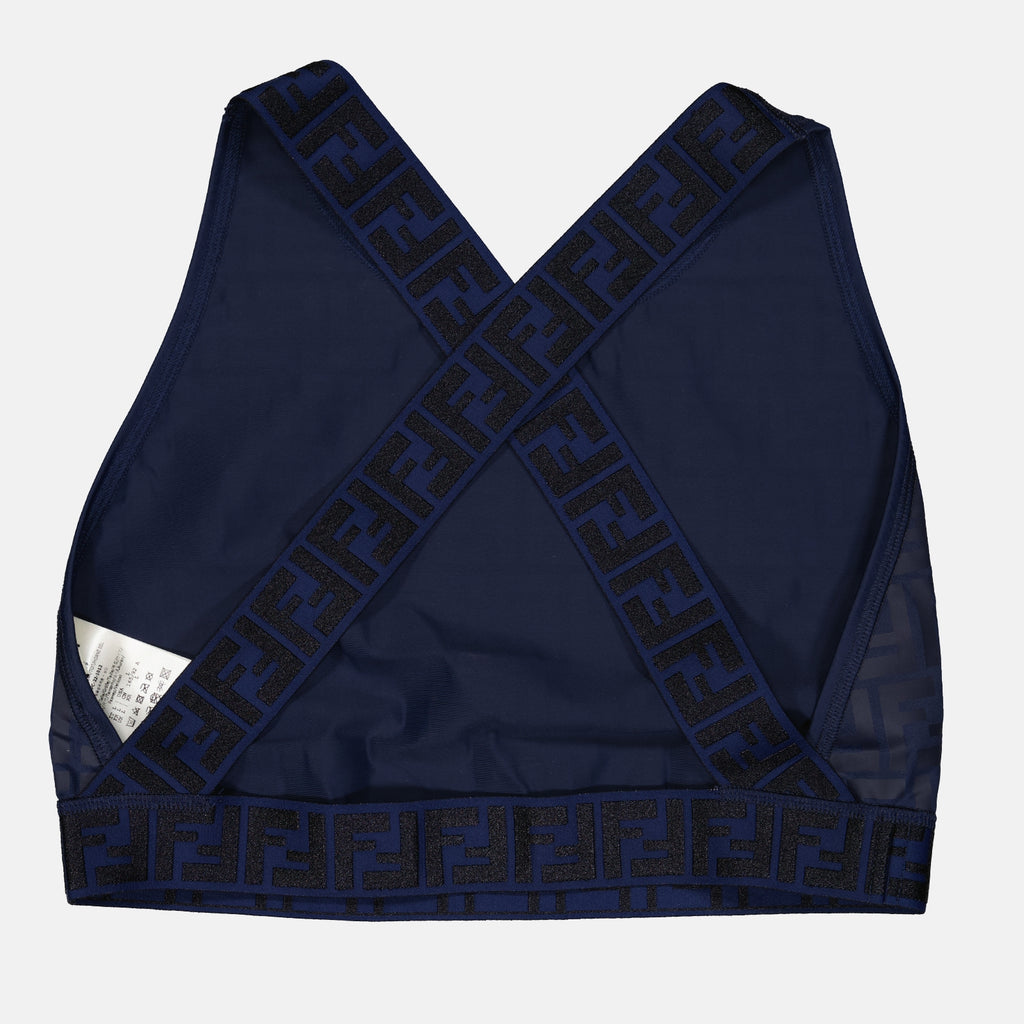 Tops Fendirama bra Fendi Blue Women