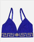 Roupa íntima e homewear Brassière Medusa Versace Azul Femme