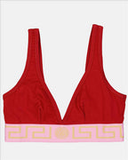 Roupa íntima e homewear Brassière Medusa Greca Versace Vermelho Femme